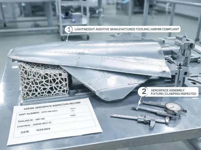 Aerospace additive tooling fixture