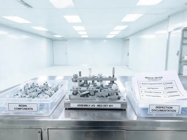 Medical device production fixture