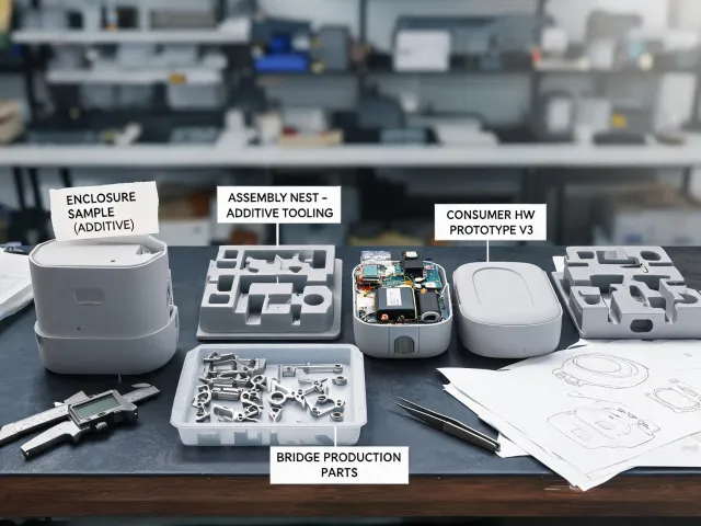 Consumer hardware bridge production parts
